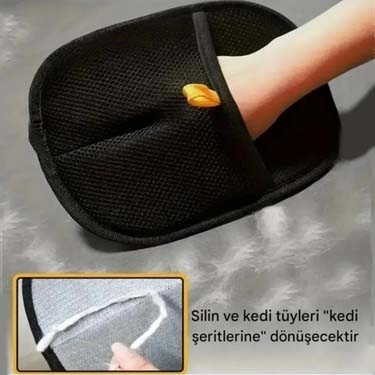 Pratik El Tipi Tüy & Kıl Temizleyici – Kıyafet, Koltuk ve Halılar İçin Etkili Çözüm