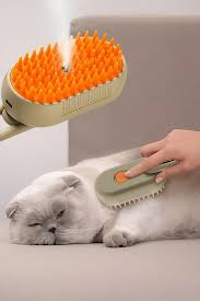 Buharlı Kedi Tarağı | Masaj Etkili, Tüy Toplayan, Kolay Temizlenebilir